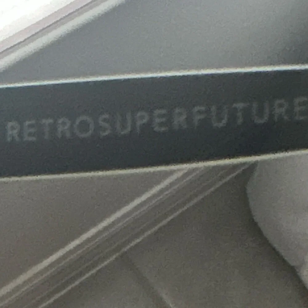 RETROSUPERFUTURE Sunglasses Blue Oval cellulose acetate Made in Italy with Case